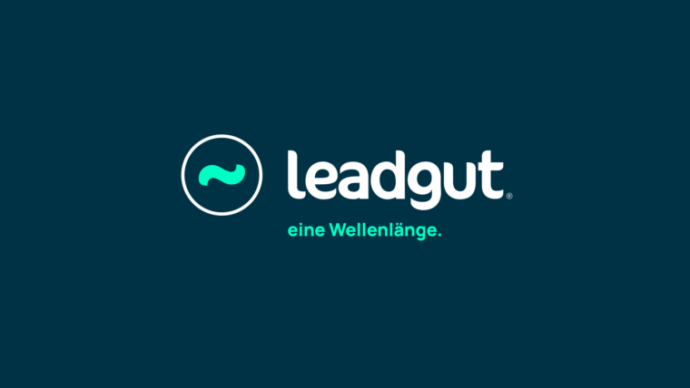Das Leadgut-Logo mit der Welle.